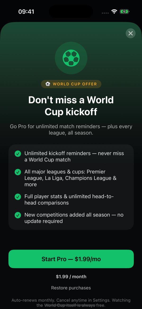 Kickoff Pro